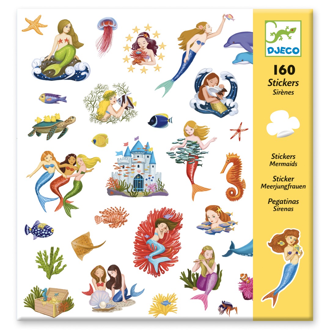 stickers - mermaids 